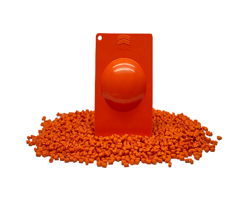 plast orange color masterbatch