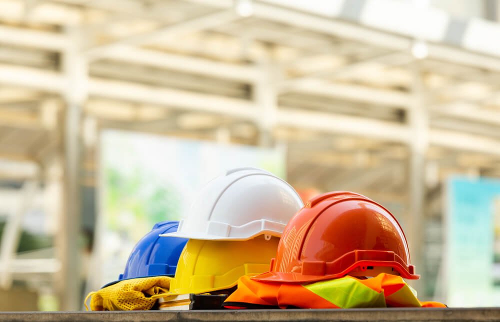 Construction helmets & hard hats — construction application