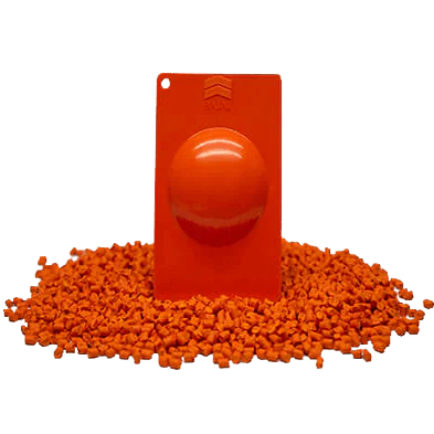 High quality plast orange 814 color masterbatch