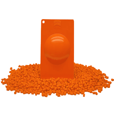 High quality plast orange 808 color masterbatch