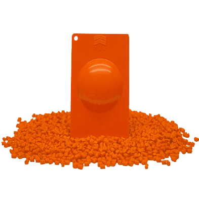 High quality plast orange 809 color masterbatch