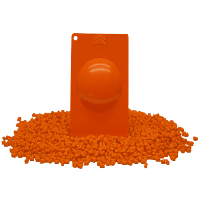 Plast orange 811 color masterbatch