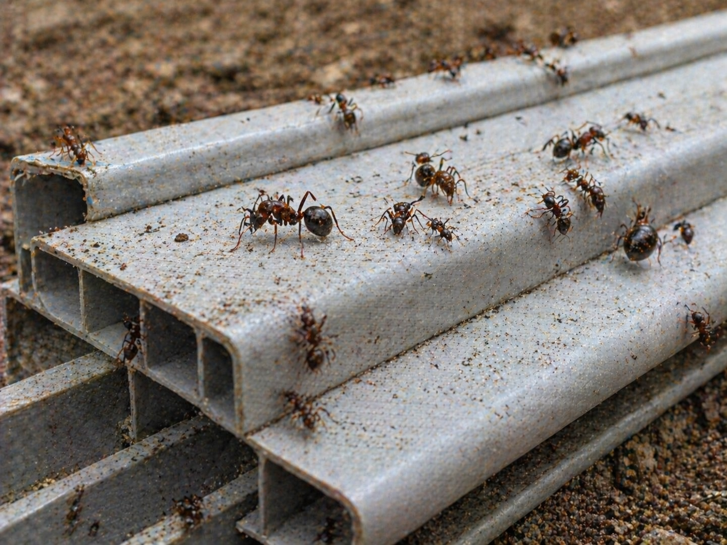 Protected piping system underground