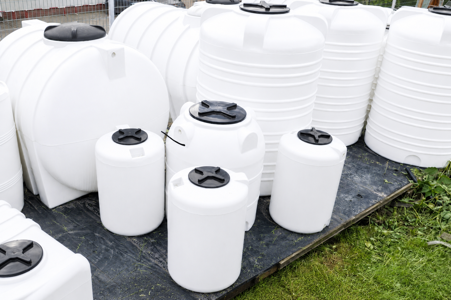 HDPE jerrycans produced with Plast High Mix filler masterbatch