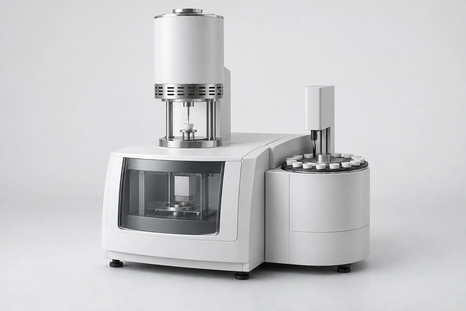 Thermogravimetric analyser — AI-generated representative illustration