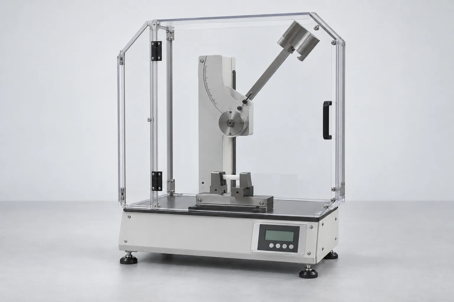 Impact resistance tester — AI-generated representative illustration
