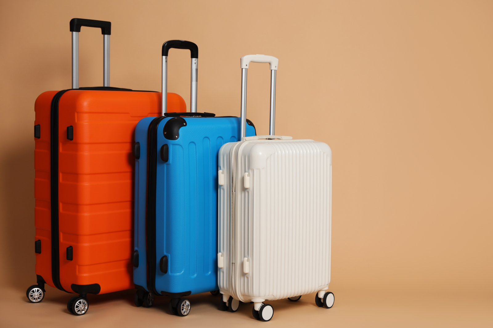 PP luggage bags from the Bajaj Masterbatch application gallery