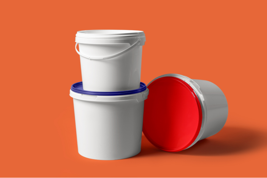 Paint pails — representative pail format