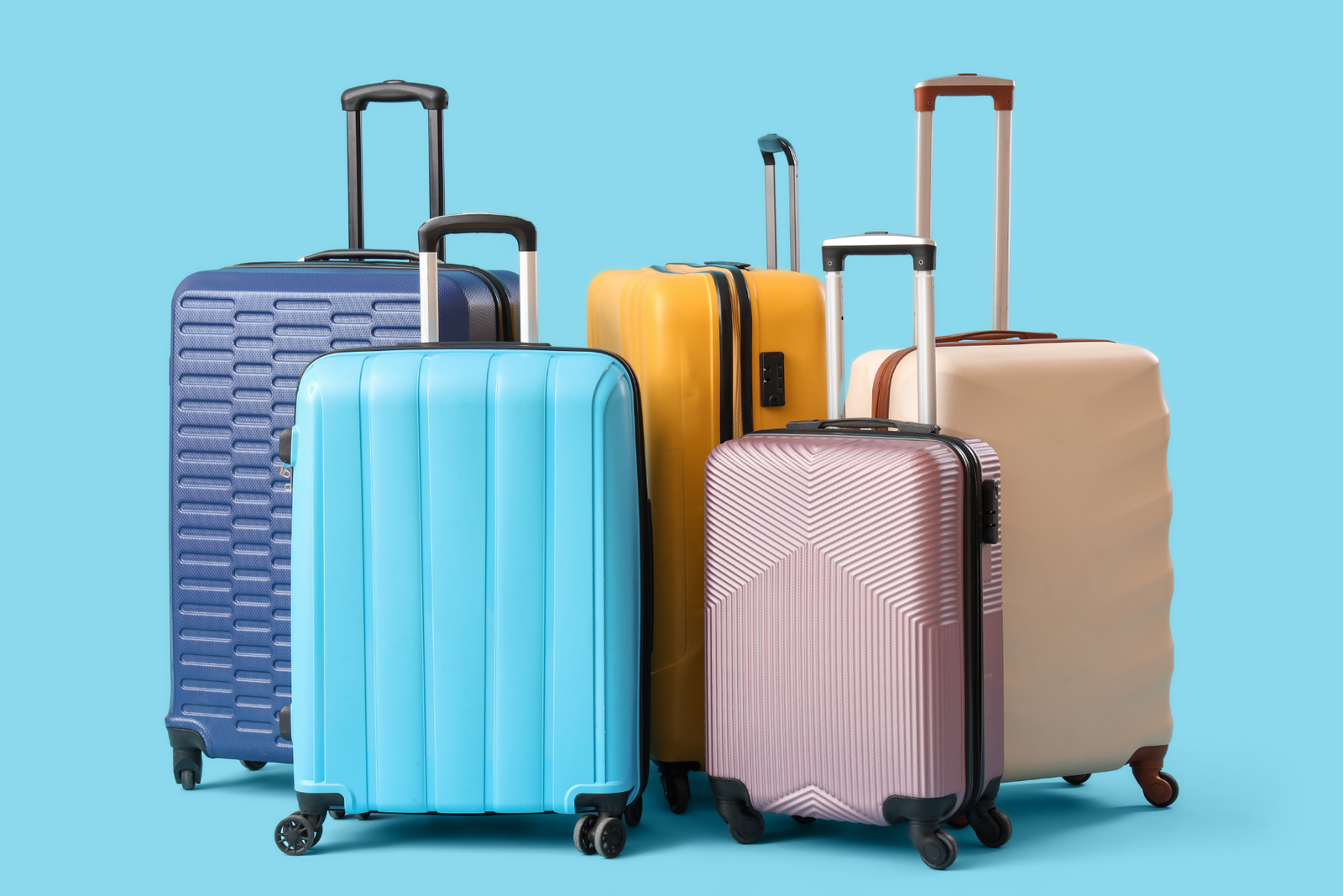 PP luggage bags from the Bajaj Masterbatch application gallery